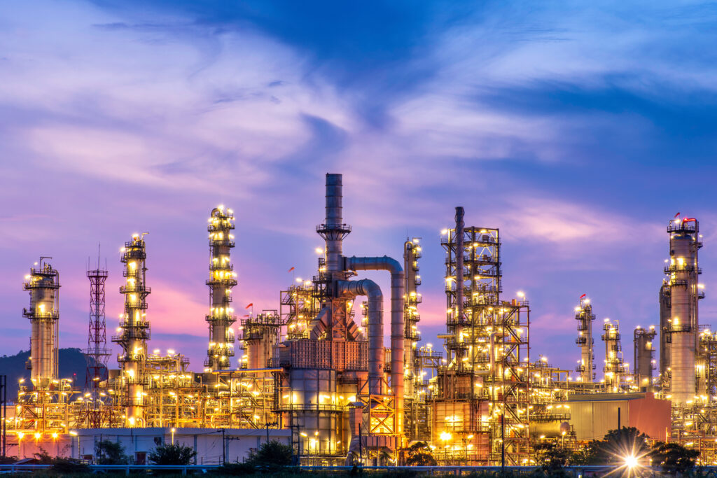 Industrieanlage Raffinerie